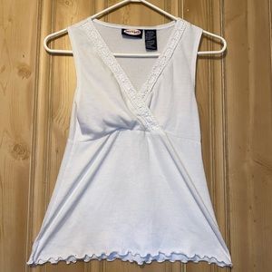 Vintage White Zoey Beth tank top